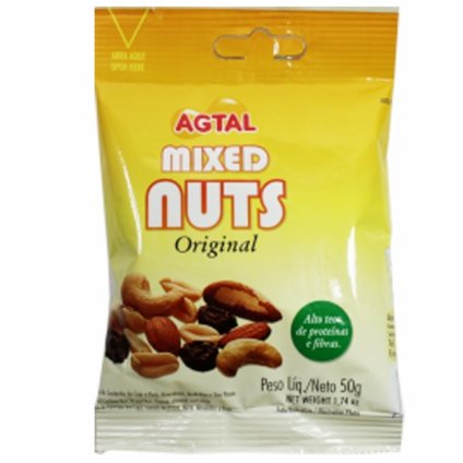MIXED NUTS SNACK ORIGINAL 50G