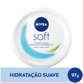 CREME HIDRATANTE NIVEA SOFT POTE 97G