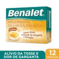 PASTILHA MEL E LIMÃO BENALET 12 PASTILHAS