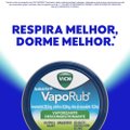 VICK VAPORUB POMADA PARA GRIPE, CONGESTÃO NASAL E TOSSE 12G