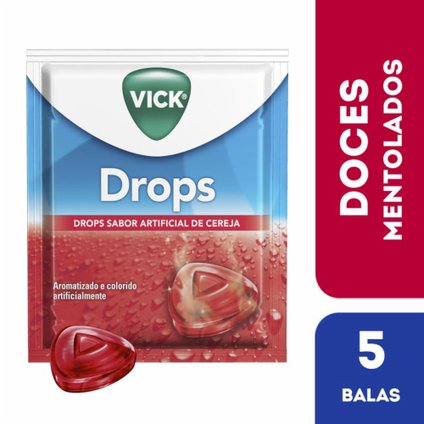 PASTILHA VICK CEREJA COM 5