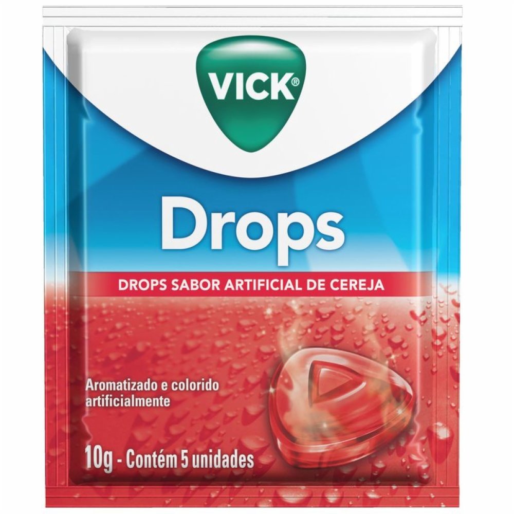 PASTILHA VICK CEREJA COM 5