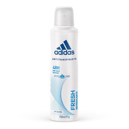 DESODORANTE ADIDAS AEROSSOL FEMININO FRESH 150ML