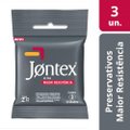 PRESERVATIVO JONTEX ULTRA RESISTENTE COM 3 UNIDADES