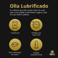PRESERVATIVO OLLA LUBRIFICADO COM 3 UNIDADES