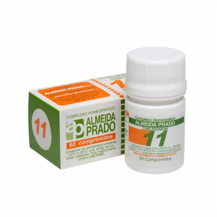 COMPLEXO HOMEOPATICO ALMEIDA PRADO 11 60 COMPRIMIDOS