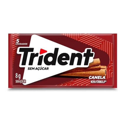 Goma de Mascar Trident Canela
