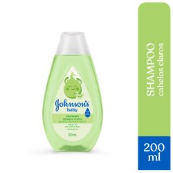 Shampoo Para Cabelos Claros Johnson's Baby Camomila Natural 200ml