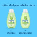 SHAMPOO PARA CABELOS CLAROS JOHNSON'S BABY CAMOMILA NATURAL 200ML