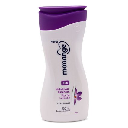 HIDRATANTE DESODORANTE MONANGE HIDRATAÇÃO NUTRITIVA FLOR DE LAVANDA 200ML