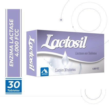 LACTOSIL 4.000 FCC COM 30 TABLETES APSEN