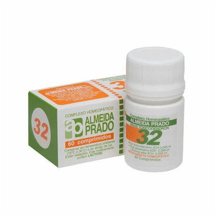 COMPLEXO HOMEOPATICO ALMEIDA PRADO 32 60 COMPRIMIDOS
