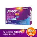 ANTIALÉRGICO ALLEGRA 180MG 10 COMPRIMIDOS