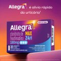 ANTIALÉRGICO ALLEGRA 180MG 10 COMPRIMIDOS