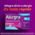 ANTIALÉRGICO ALLEGRA 180MG 10 COMPRIMIDOS