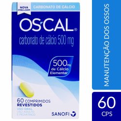 Os-cal 500mg 60 Comprimidos Revestidos