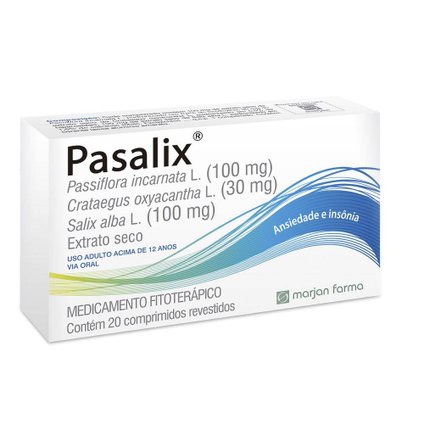 PASALIX 20 COMPRIMIDOS REVESTIDOS