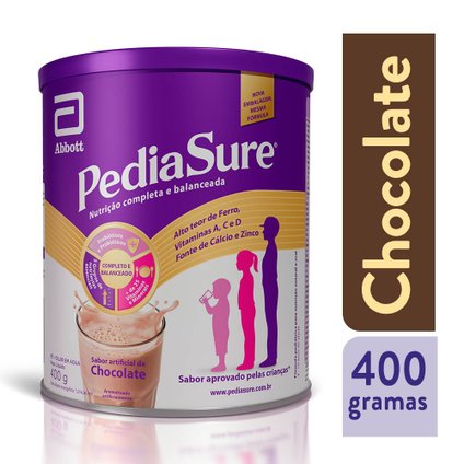 SUPLEMENTO INFANTIL PEDIASURE CHOCOLATE 400G