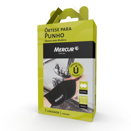 ÓRTESE PUNHO MERCUR AJUSTÁVEL