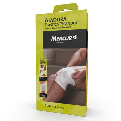 ATADURA ELÁSTICA SPANDEX MERCUR PULSO E ANTEBRAÇO