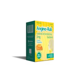Pastilhas Angino Rub Mel E Limão 16 Unidades