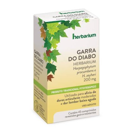 GARRA DO DIABO HERBARIUM 45 COMPRIMIDOS