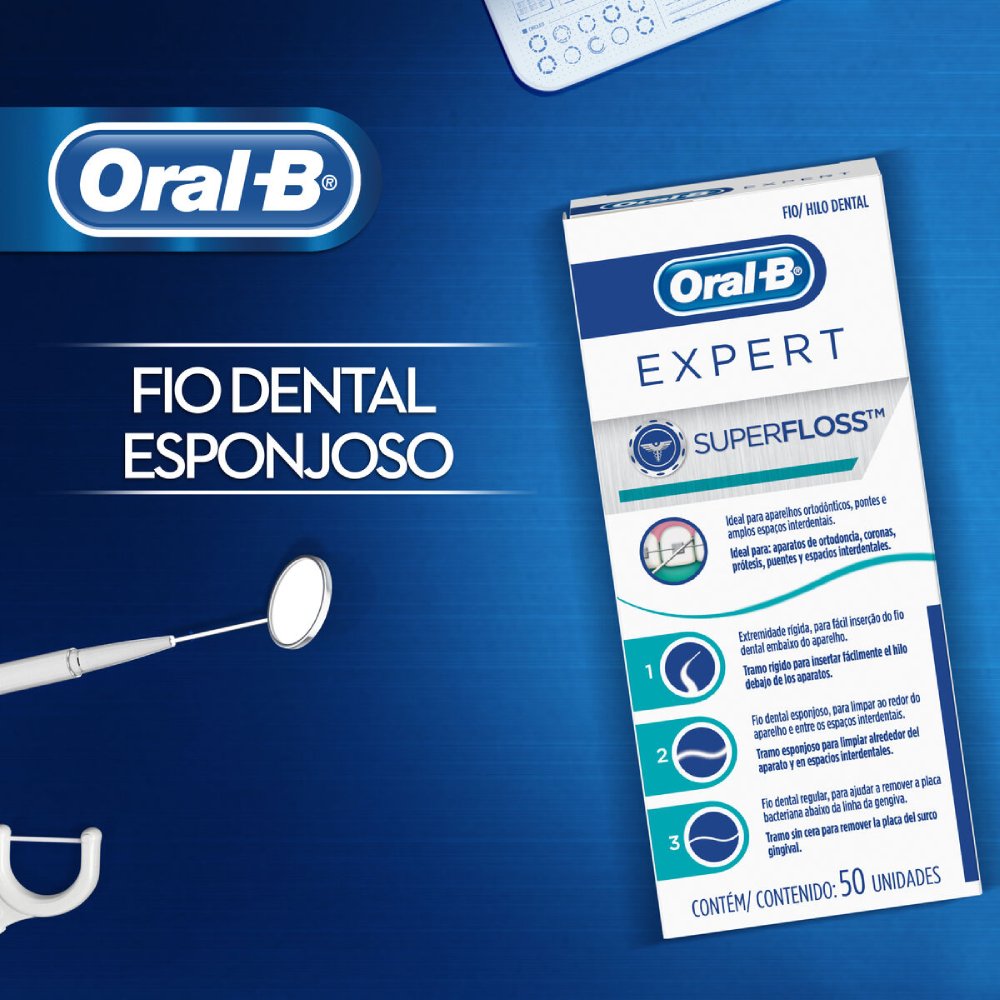 Fio Dental Oral-B Pro-Saúde 25 Metros - PanVel Farmácias