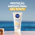 PROTETOR SOLAR FACIAL NIVEA SUN TOQUE SECO ANTISSINAIS FPS 30 40ML