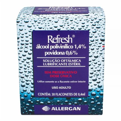 REFRESH COLÍRIO 0,4ML 30 FLACONETES