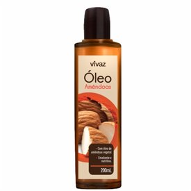 OLEO CORPORAL VIVAZ AMENDOAS 200ML