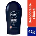 DESODORANTE NIVEA CLINICAL ANTITRANSPIRANTE MASCULINO 42G
