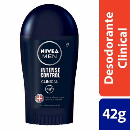 DESODORANTE  NIVEA CLINICAL ANTITRANSPIRANTE  MASCULINO 42G