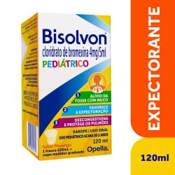 Bisolvon Xarope Expectorante Infantil 4mg/5ml 120ml