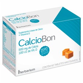 CALCIOBON 60 TABLETES CARAMELO DE LEITE