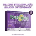 Analgésico Buscopan Composto Butilbrometo de escopolamina 10mg + Dipirona 250mg 20 Comprimidos