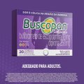 Analgésico Buscopan Composto Butilbrometo de escopolamina 10mg + Dipirona 250mg 20 Comprimidos