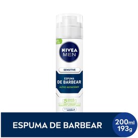 ESPUMA DE BARBEAR NIVEA MEN SENSITIVE 200ML