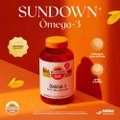 SUPLEMENTO ALIMENTAR SUNDOWN ÔMEGA 3 1.000MG 180 CÁPSULAS