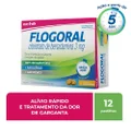 FLOGORAL PASTILHA PARA GARGANTA LARANJA 12 UNIDADES