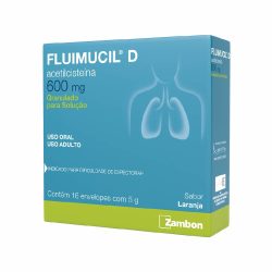 Fluimucil D 600mg Envelope 16x5
