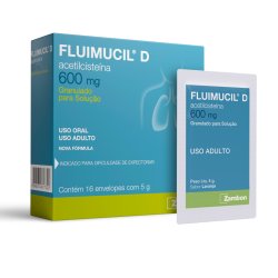 Fluimucil D 600mg Envelope 16x5