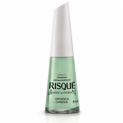 ESMALTE RISQUÉ DIÁRIO DE VIAGEM EXPERIÊNCIA CARIBENHA CREMOSO 8ML