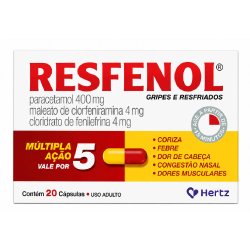 Resfenol 20 Cápsulas