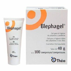 BLEPHAGEL GEL OFT 40G + 100 COMPRESSAS