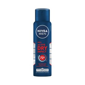 DESODORANTE ANTITRANSPIRANTE AEROSSOL NIVEA MEN DRY IMPACT 150ML