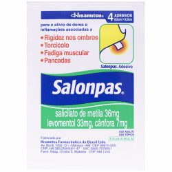 Emplastro Salonpas Pequeno 4 Unidad Av