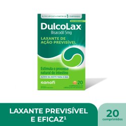 Dulcolax Laxante 5mg Com 20 Drágeas