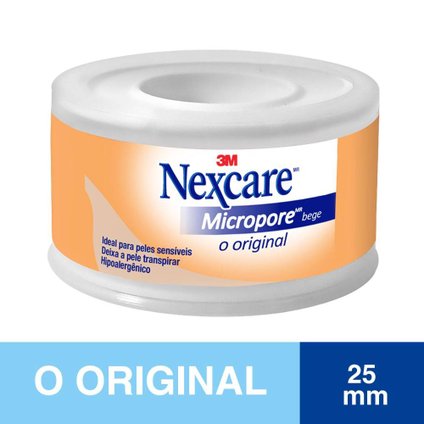 MICROPORE NEXCARE 25MMX4,5M BEGE