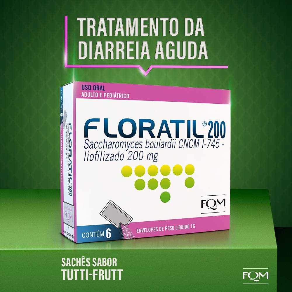 Floratil Ped 200mg 6 Envx1g L - PanVel Farmácias