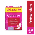 ABSORVENTE CAREFREE PROTETOR DIÁRIO FRESCOR DIÁRIO COM PERFUME 40 UNIDADES
